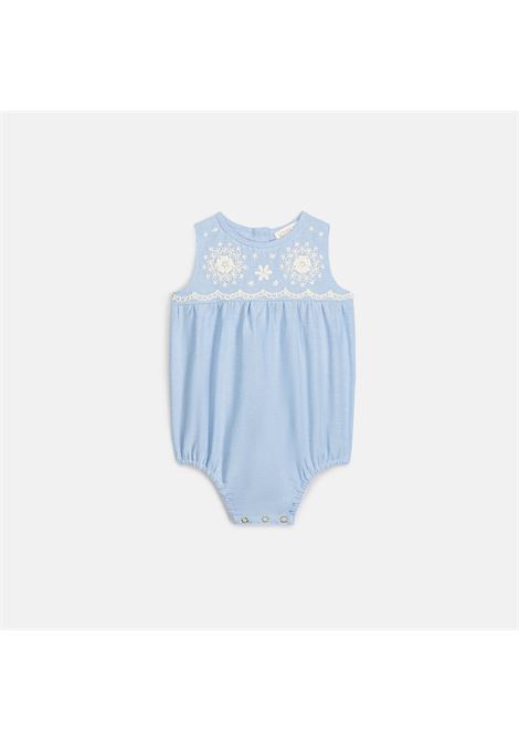 Tutina con ricamo LOUISE MISHA KIDS | R0059OXFORD BLUE
